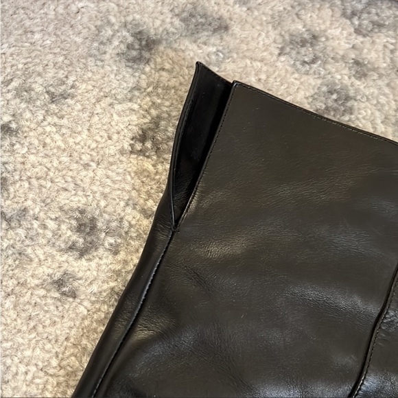 Gianvito Rossi over the knee black leather boots, 38 - Picture 4 of 10